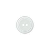 Пуговица с 2 отверстиями, размер 15мм, белый, Union Knopf by Prym, U0453905015001201-30