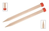 Спицы прямые "Jumbo Birch" 30мм/40см, KnitPro, 35292