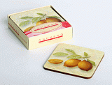 Подставки под чашки "Lemon Medley" 10,5*10,5см, Andrews Living Rooms, SS52820