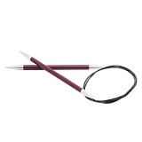 Спицы круговые "Zing" 6мм/100см, KnitPro, 47163